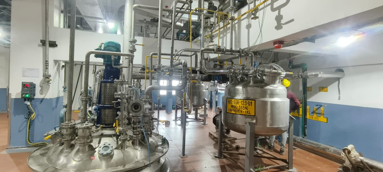 Industrial process equipment and piping work